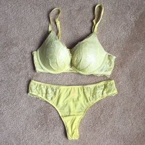 VS Push-up bra set